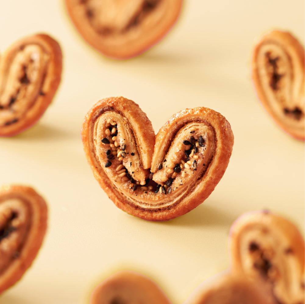 [春節限定] 蝴蝶酥禮盒 經典及黑白芝麻蝴蝶酥（18入）